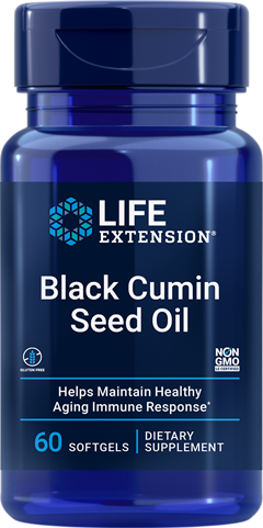 Black Cumin Seed Oil 60 Softgels.