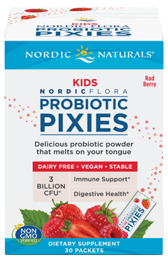 Kids Nordic Flora Probiotic Pixies Berry 30 Packets.