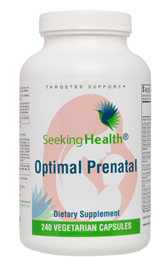 Optimal Prenatal 240 Capsules.