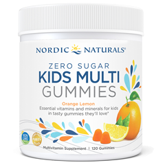 Zero Sugar Kids Multi Gummies 120 Gummies.