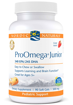 ProOmega Junior 90 Softgels.