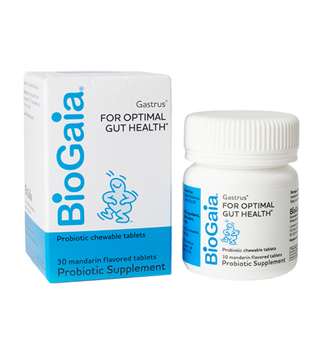 BioGaia Gastrus 30 Chewable Tablets.