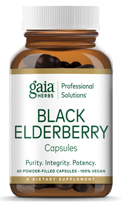 Black Elderberry 60 Capsules.