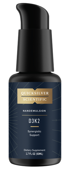 Nanoemulsified D3K2 1.7 fl oz.