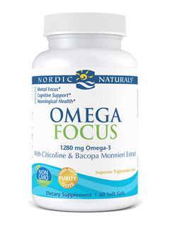 Omega Focus 60 Softgels.