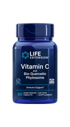 Vitamin C and Bio-Quercetin Phytosome 60 Tablets.