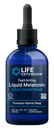 Fast-Acting Liquid Melatonin Citrus-Vanilla 2 fl oz.