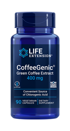 CoffeeGenic® Green Coffee Extract 90 Capsules.