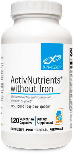 ActivNutrients® without Iron 120 Capsules.