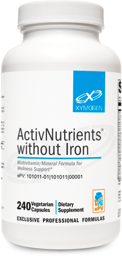 ActivNutrients® without Iron 240 Capsules.