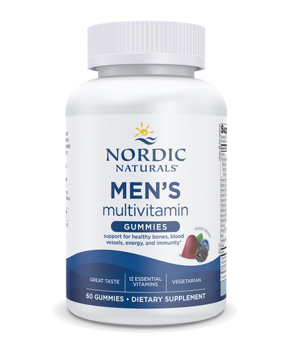 Men's Multivitamin Mixed Berry 60 Gummies.