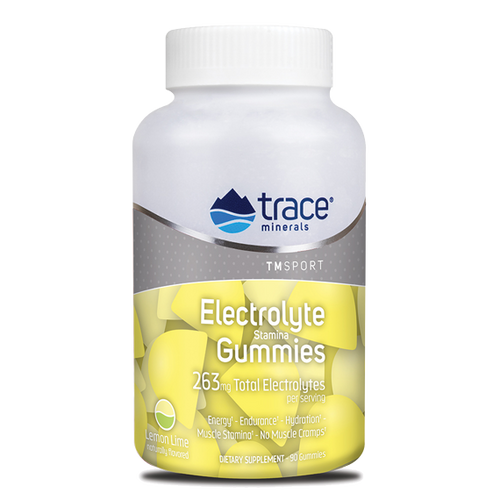 Electrolyte Stamina Gummies Lemon Lime 90 Gummies.