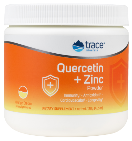 Quercetin + Zinc Powder Orange Cream 30 Servings.