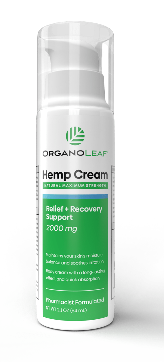 Hemp Body Cream Pump 2000 mg 2.1 oz.