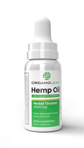 Hemp Oil Tincture 2000 mg 1 oz.