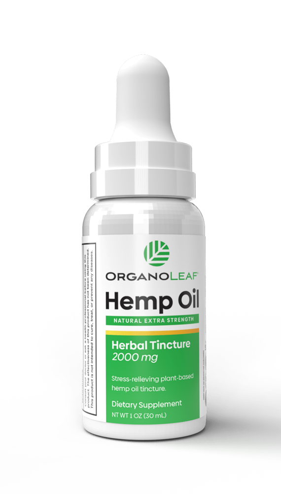 Hemp Oil Tincture 2000 mg 1 oz.