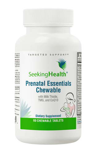 Prenatal Essentials Chewable 60 Tablets.