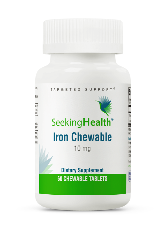 Iron Chewable 60 Tablets.