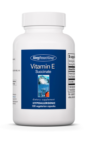 Vitamin E Succinate 100 Capsules.