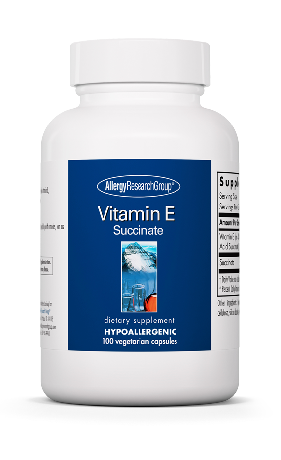 Vitamin E Succinate 100 Capsules.