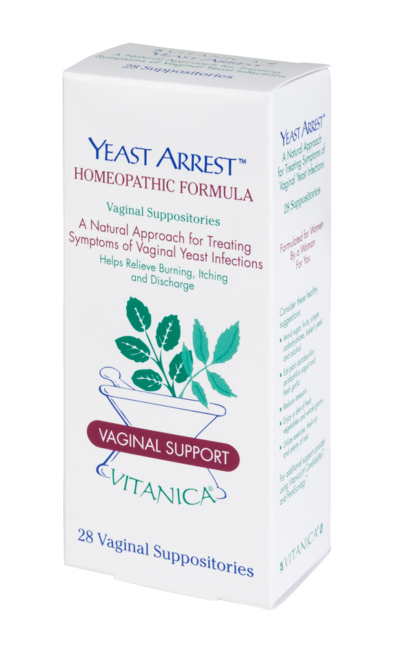 Yeast Arrest 28 Suppositories.