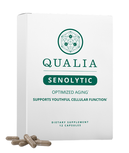 Qualia Senolytic 12 Capsules.