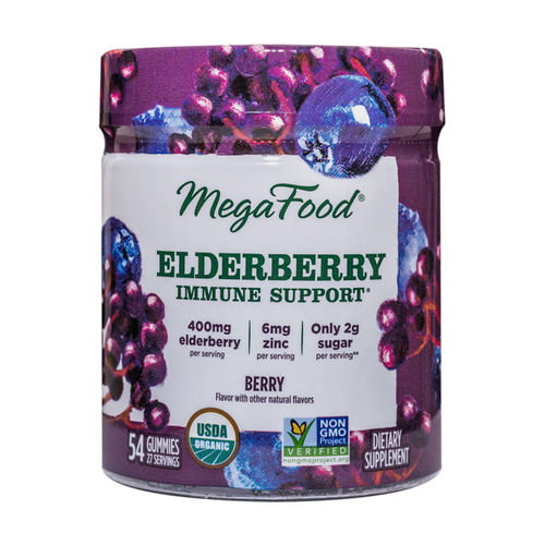 Elderberry Immune Support 54 Gummies.