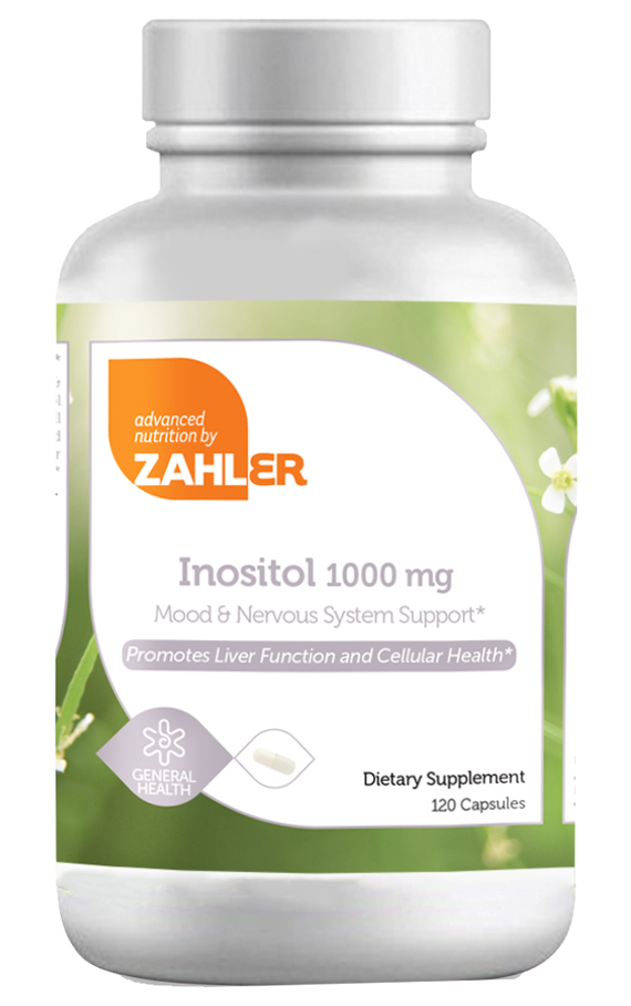 Inositol 1000 mg 120 Capsules.