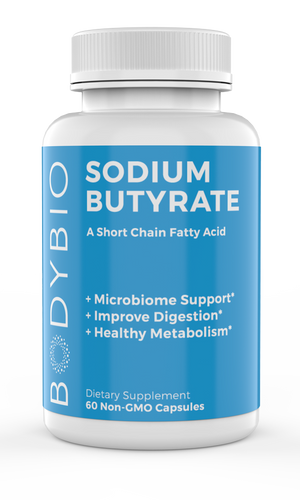 Sodium Butyrate 60 Capsules.