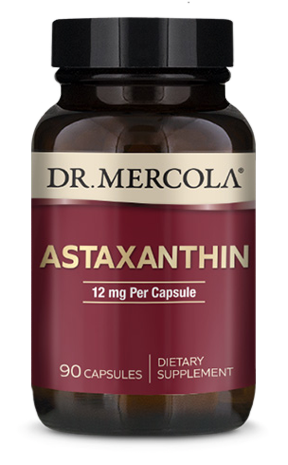 Organic Astaxanthin 12 mg 90 Capsules.