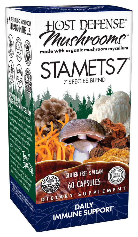 Stamets 7® 60 Capsules.