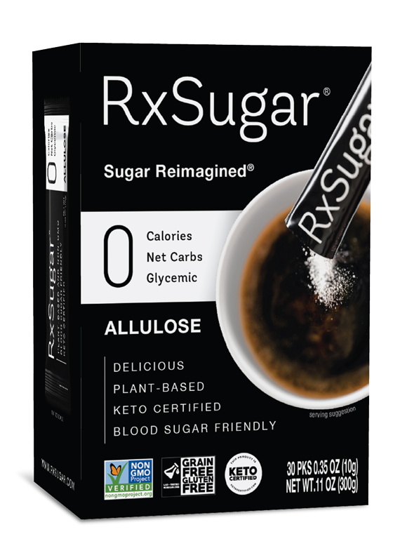 RxSugar® Allulose 30 Packets.