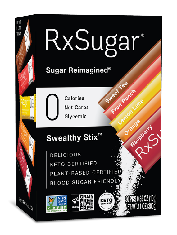 RxSugar® Swealthy Stix 30 Packets.