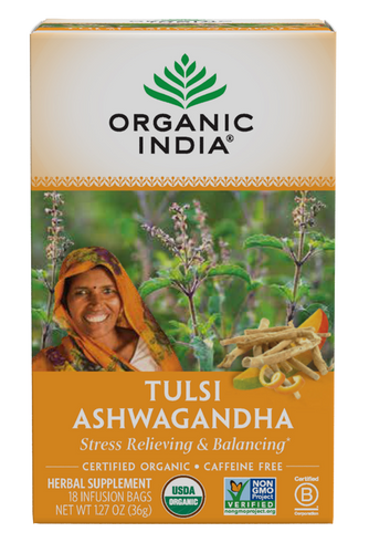 Tulsi Ashwagandha 18 Bags.