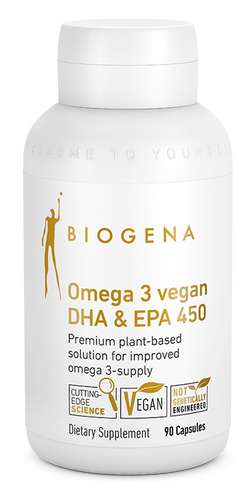 Omega 3 Vegan DHA & EPA 450 GOLD 90 Capsules.