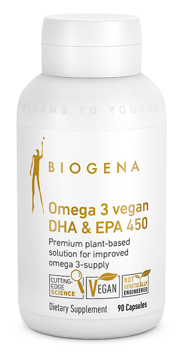 Omega 3 Vegan DHA & EPA 450 GOLD 90 Capsules.