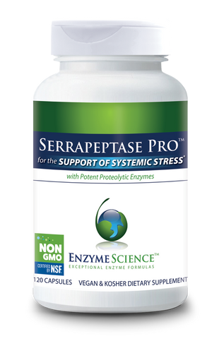 Serrapeptase Pro 120 Capsules.