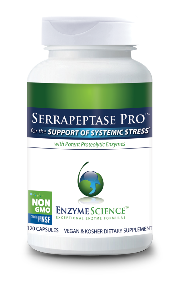 Serrapeptase Pro 120 Capsules.