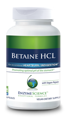 Betaine HCL 120 Capsules.