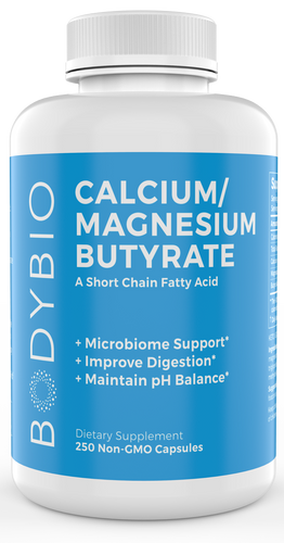 Calcium / Magnesium Butyrate 250 Capsules.