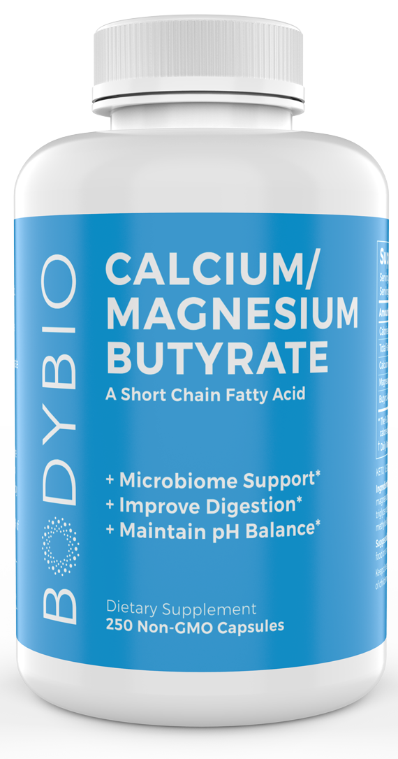 Calcium / Magnesium Butyrate 250 Capsules.