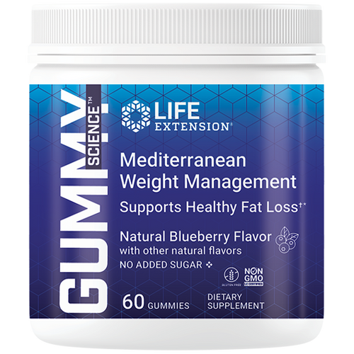 Mediterranean Weight Management 60 Gummies.