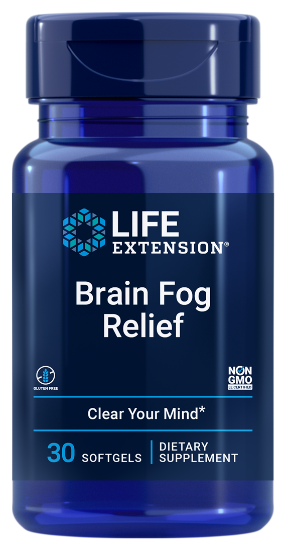 Brain Fog Relief 30 Softgels.