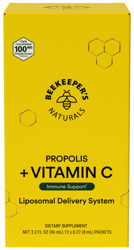 Propolis + Vitamin C 12 Packets.