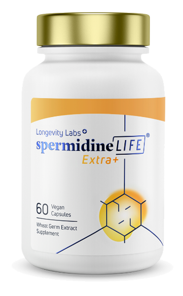 spermidineLIFE®  Extra+ 60 Capsules.