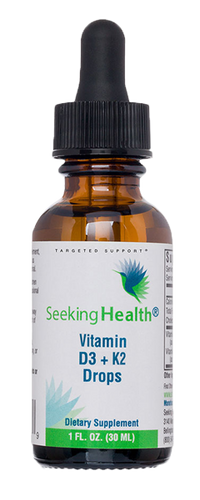 Vitamin D3 + K2 Drops 1 fl oz.