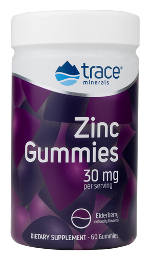 Zinc Gummies Elderberry 60 Gummies.