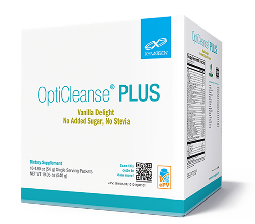 OptiCleanse® PLUS Vanilla Delight 10 Servings.