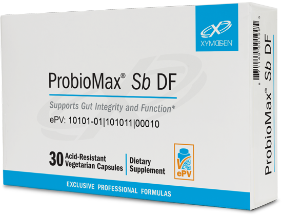 ProbioMax® Sb DF 30 Capsules.