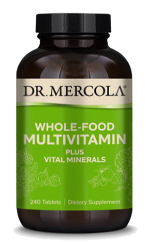 Whole-Food Multivitamin Plus Vital Minerals 240 Tablets.